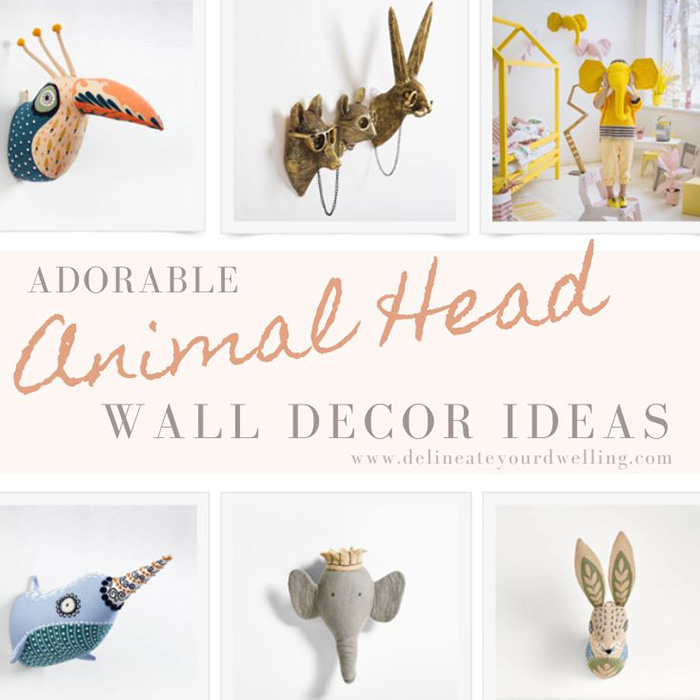 Animal Head Wall Decor Ideas - Delineate Your Dwelling