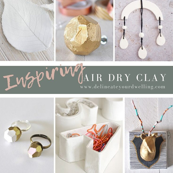 DIY Home Decor Air Dry Clay Projects, Easy To Make And Budget Friendly