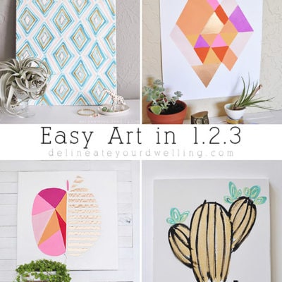 Make Easy Art Projects in a few steps