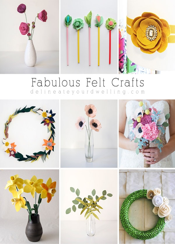 Fabulous Felt Crafts - Delineate Your Dwelling