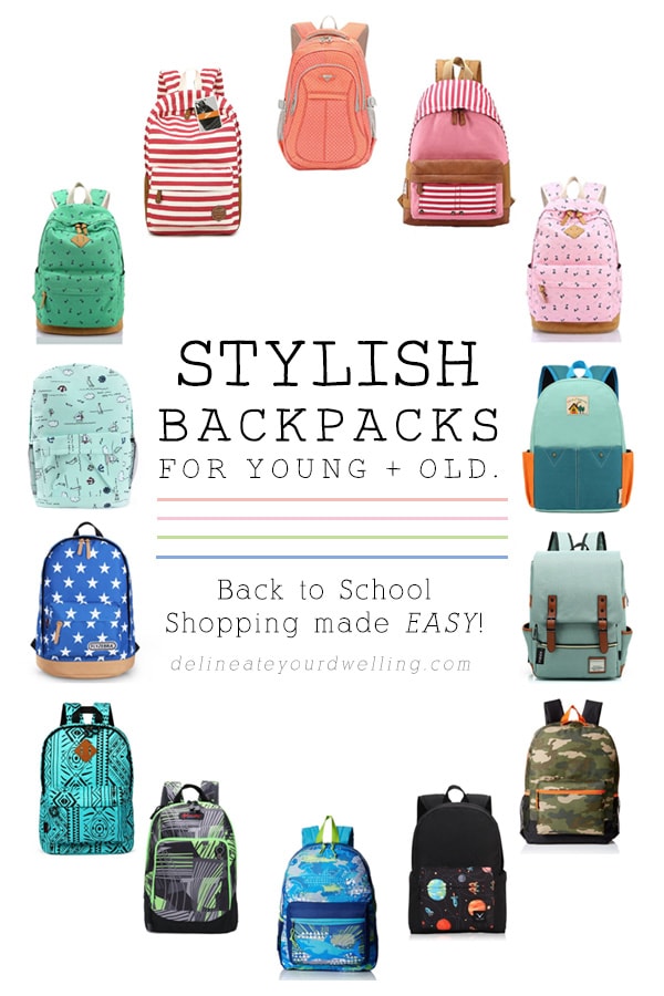 Stylish Backpacks for Young and Old - Delineate Your Dwelling