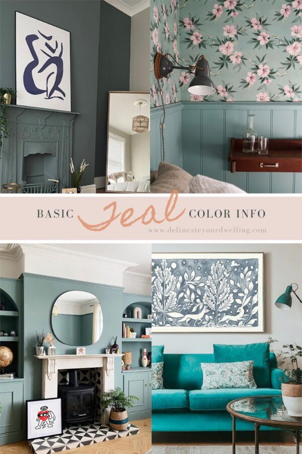 Basic Teal Color information - Delineate Your Dwelling