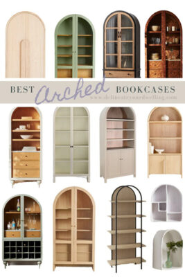 Best Arched Bookshelves - Delineate Your Dwelling