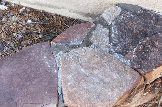 Simple Outdoor Stone Wall Repair - Delineate Your Dwelling