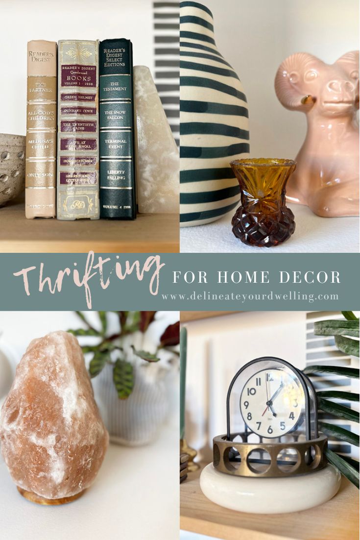 What to look for when thrifting home decor - Delineate Your Dwelling