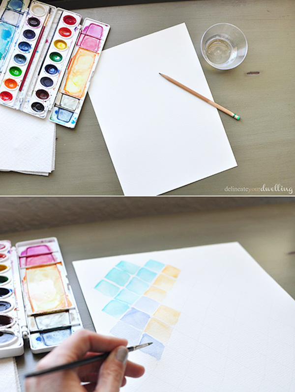 Simple Watercolor Notebook