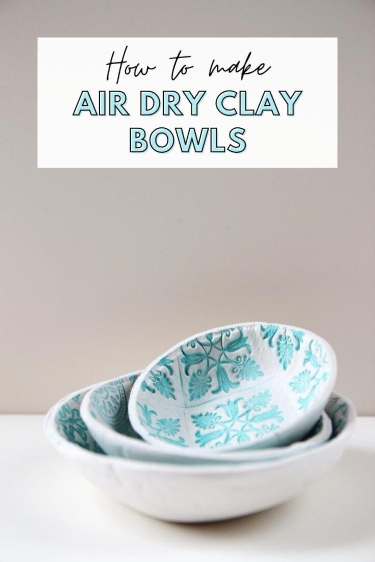 How to Make Checkered Clay Bowls with Oven Bake Clay